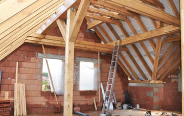 Llanllwchaiarn attic trusses